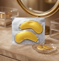 24K Gold Crystal Collagen Eye Masks