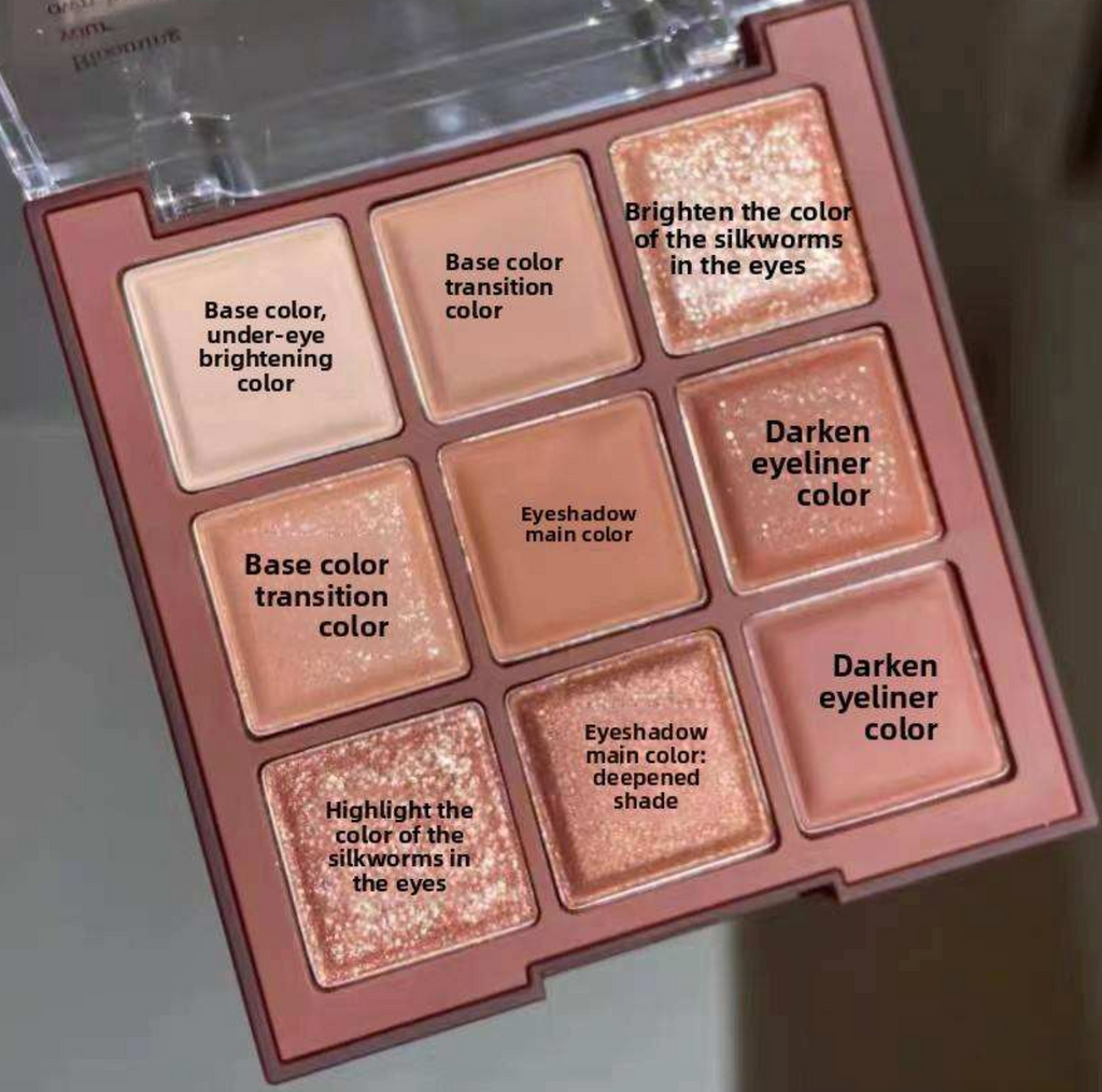 Multi-Colour Matte Eyeshadow Palette